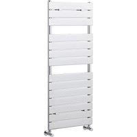 Balterley with 14 Flat Panels 1225 BTU Chrome 1213mm x 500mm in Silver