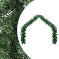 Berkfield Home Christmas Garland PVC 5 m in Green