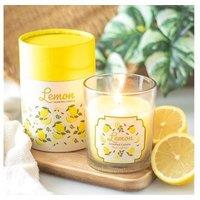 KDMD Lemon Scented Candle in Yellow