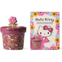 Hello Kitty Spring Candle Pot - Rose & Cherry Blossom Scent, Reusable in Purple | Size: Medium