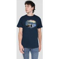 The Wildlife Wildlife Hunters Moon The Spoils T-Shirt, Navy | Size: 5XL