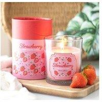 KDMD Strawberry Scented Candle in Pink