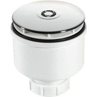 McAlpine ST90CP10-V 90mm Vertical Shower Trap in White