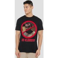 Star Trek No Klingons T-Shirt, Black | Size: Small
