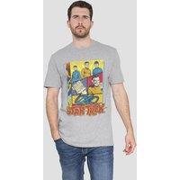 Star Trek Vintage Collage T-Shirt, Athletic Heather in Grey | Size: 5XL
