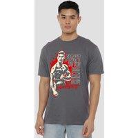 Metro-Goldwyn-Mayer Studios Bloodsport To The Death T-Shirt, Charcoal in Grey | Size: 4XL