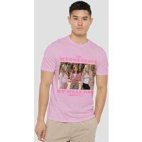 Mean Girls Wednesdays We Wear Pink T-Shirt, Pink | Size: 3XL