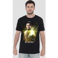 Star Trek Beyond Sulu Poster T-Shirt, Black | Size: 4XL