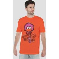 Jim Henson Fraggle Rock Gobo Rocks T-Shirt, Orange | Size: Small