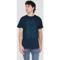 Other Robocop Schematic T-Shirt, Navy | Size: Large