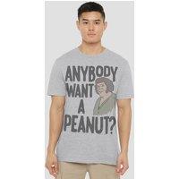 Princess Bride Anybody Want A Peanut? T-Shirt, Athletic Heather in Grey | Size: 3XL