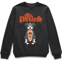 Cartoon Network Official Mr Pickles Ripped Face Sweatshirt - Black | Size: XL