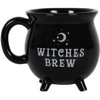 KDMD Witches Brew Cauldron Mug in Black