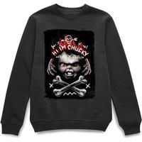 Chucky Official Hi I'm Sweatshirt - Black | Size: XL