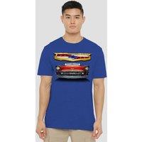Other Chevrolet 1957 Bel Air Grille T-Shirt, Royal in Blue | Size: Small