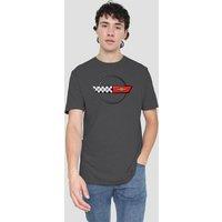 Other Chevrolet 4Th Gen Vette Logo T-Shirt, Charcoal in Grey | Size: Small
