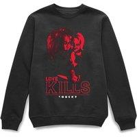 Chucky Official Love Kills Sweatshirt - Black | Size: XL