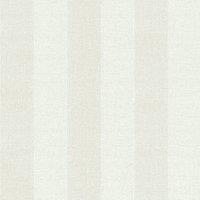 Grandeco Sarafina Fabric Stripe Textured Wallpaper in Light Beige | Size: 1 Pack