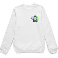 Squid Game Official Giant Doll Sweatshirt - White | Size: Small