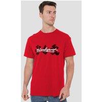 Metro-Goldwyn-Mayer Studios Bloodsport Kanji T-Shirt, Red | Size: Small