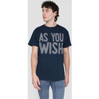 Princess Bride As You Wish T-Shirt, Navy | Size: XL
