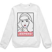 Scooby Doo Official Jeepers Sweatshirt - White | Size: Small