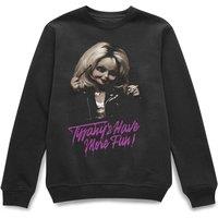 Chucky Official Tiffanys Have More Fun Sweatshirt - Black | Size: Large
