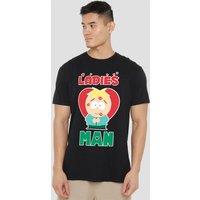 South Park Valentine'S Day Butters Man T-Shirt, Black | Size: Medium