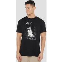 Bruce Lee In Your Face T-Shirt, Black | Size: Large