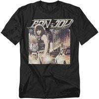 Bon Jovi Runaway Jon T-Shirt, Black | Size: 5XL