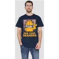 Garfield Father'S Day One Cool Grandpa T-Shirt, Navy | Size: Small
