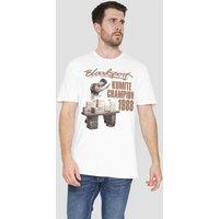 Metro-Goldwyn-Mayer Studios Bloodsport Dux Smash T-Shirt, White | Size: Small