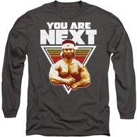 Metro-Goldwyn-Mayer Studios Bloodsport You Are Next Long Sleeve T-Shirt, Charcoal in Grey | Size: Small