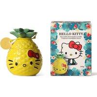 Hello Kitty Summer Candle Jar - Tropical Pineapple Scent, Reusable in Yellow | Size: Medium