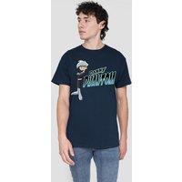 Nickelodeon Danny Phantom With Logo T-Shirt, Navy | Size: 4XL