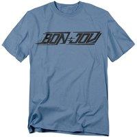 Bon Jovi New Logo T-Shirt, Carolina Blue | Size: 3XL