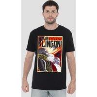 Star Trek Discovery Remain Klingson Poster T-Shirt, Black | Size: 5XL