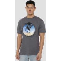 Breaking Bad Crystal T-Shirt, Charcoal in Grey | Size: 4XL