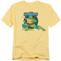 Teenage Mutant Ninja Turtles Tmnt Leonardo Leads T-Shirt, Banana in Yellow | Size: XL
