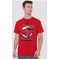 Other Chevrolet Retro Camaro T-Shirt, Red | Size: Medium