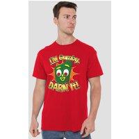 Gumby Darn It T-Shirt, Red | Size: 4XL