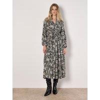 Apricot Women's Camo Floral Midaxi Dress in Stone | Size: 8
