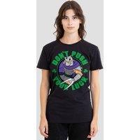 Teenage Mutant Ninja Turtles Women's St. Patrick'S Day Shredder Luck T-Shirt, Black | Size: Small