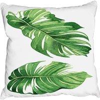 Benjamin Tate Design Cushions - Twin Botanical Leaves (Cushion)