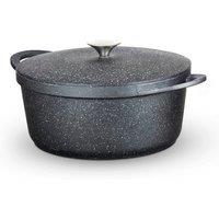 Tower Precision Casserole Dish, 28cm, Lightweight Aluminium, Black T900192