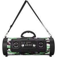 Obasyhig Portable Multi-Function Smart Bluetooth Car Speaker in Green