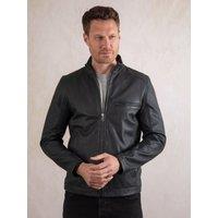 Lakeland Leather Men's 'Penton' Leather Jacket in Navy | Size: 40