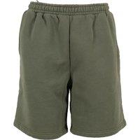 Build Your Brand Men's Vintage Heavy Sweat Shorts in Olive | Size: XL