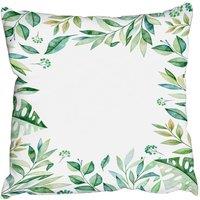 Benjamin Tate Design Cushions - Light Botanical Leaves (Cushion)