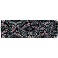 Benjamin Tate Design Mandalas Pattern Runner Rug in Natural | Size: 67 cm x 230 cm